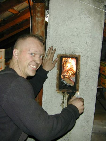 Kamin und Rauchfang